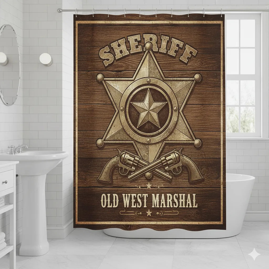 Luxe Fabric Shower Curtain