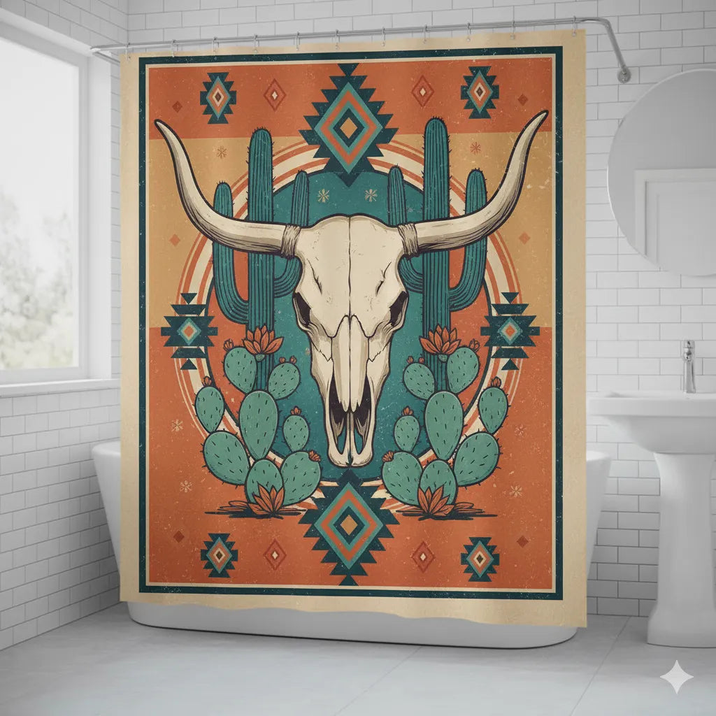 Luxe Fabric Shower Curtain