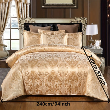 Satin Jacquard Cover Set