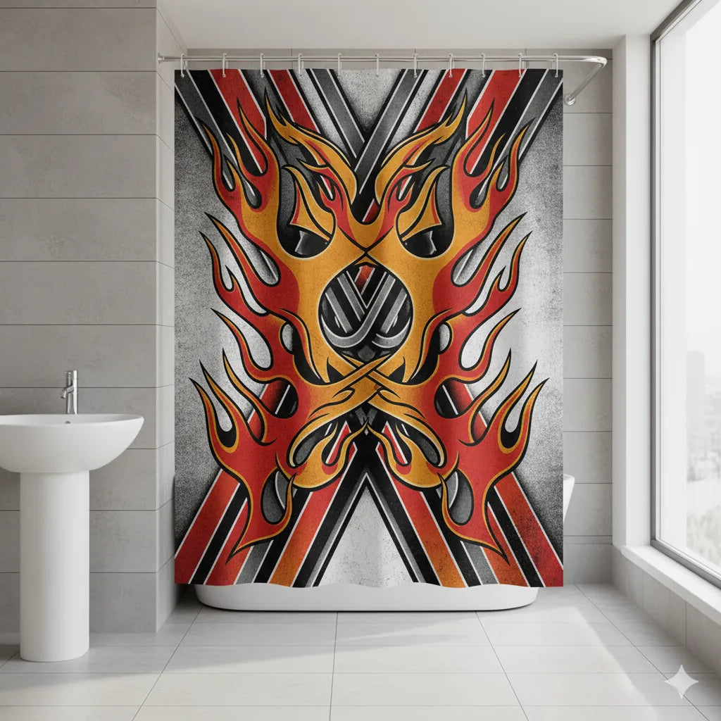 Luxe Fabric Shower Curtain