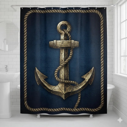 Luxe Fabric Shower Curtain
