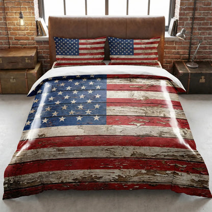 Patriotic USA Flag & Tactical Military Cover Set