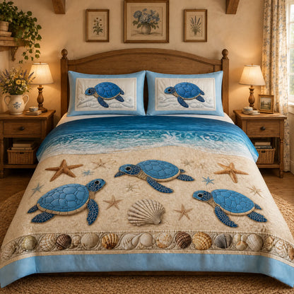 Coastal Sea Turtle Cover Set