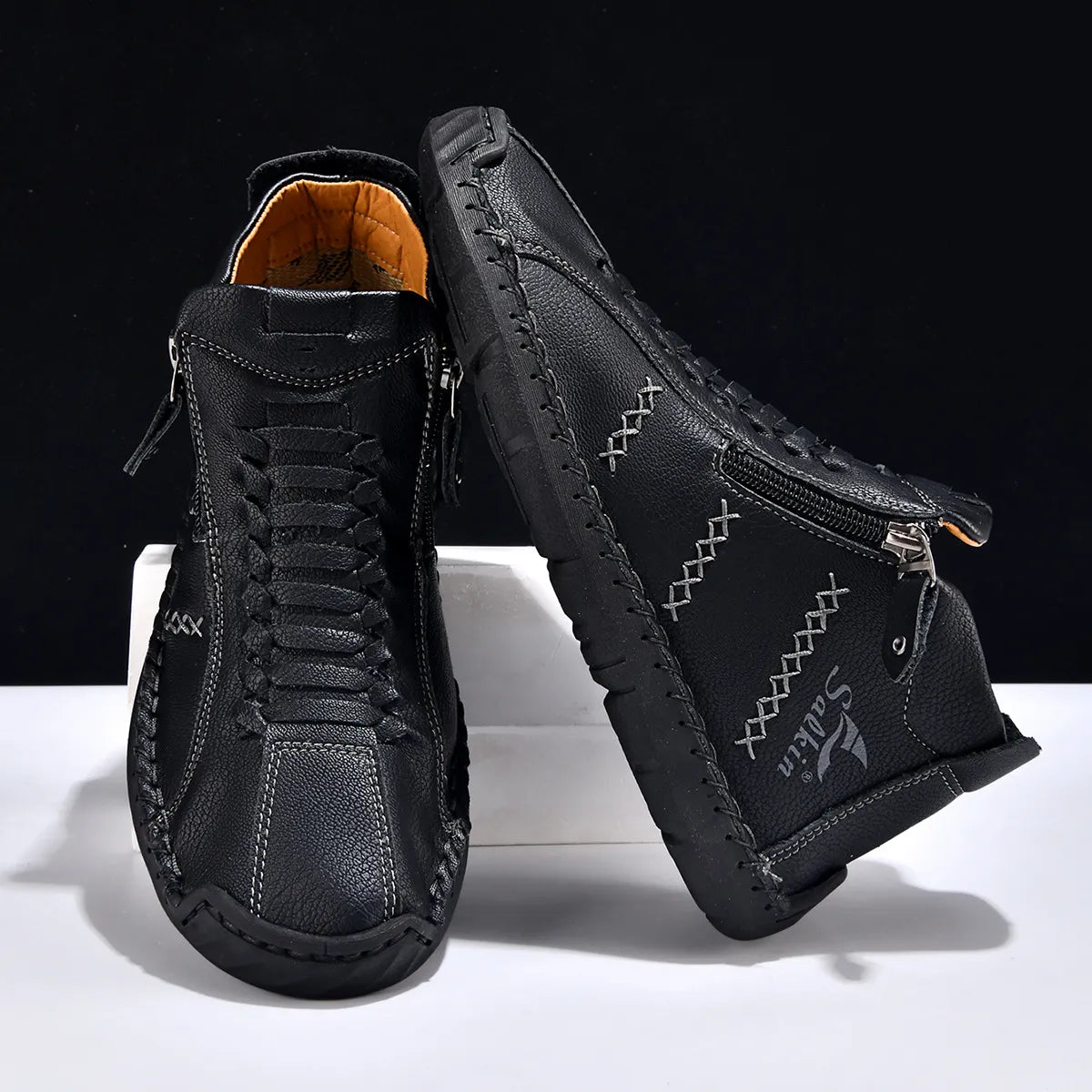 DriftSet - Hand-Zip Low-Top Work Boots (Men's)