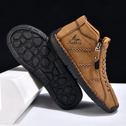 DriftSet - Hand-Zip Low-Top Work Boots (Men's)