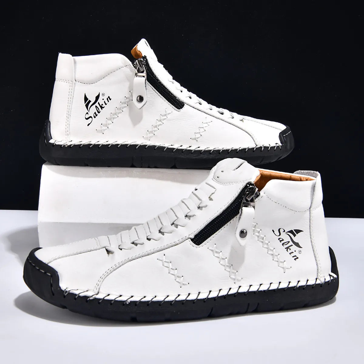 DriftSet - Hand-Zip Low-Top Work Boots (Men's)