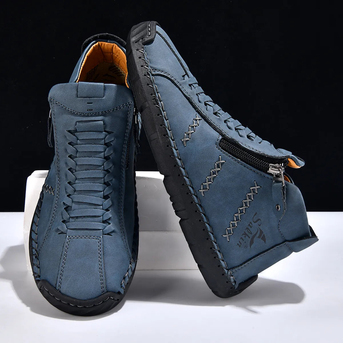 DriftSet - Hand-Zip Low-Top Work Boots (Men's)
