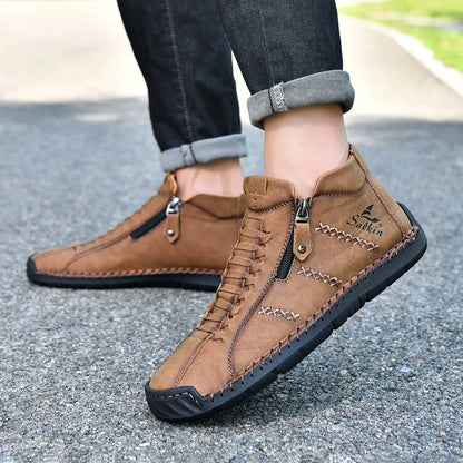DriftSet - Hand-Zip Low-Top Work Boots (Men's)