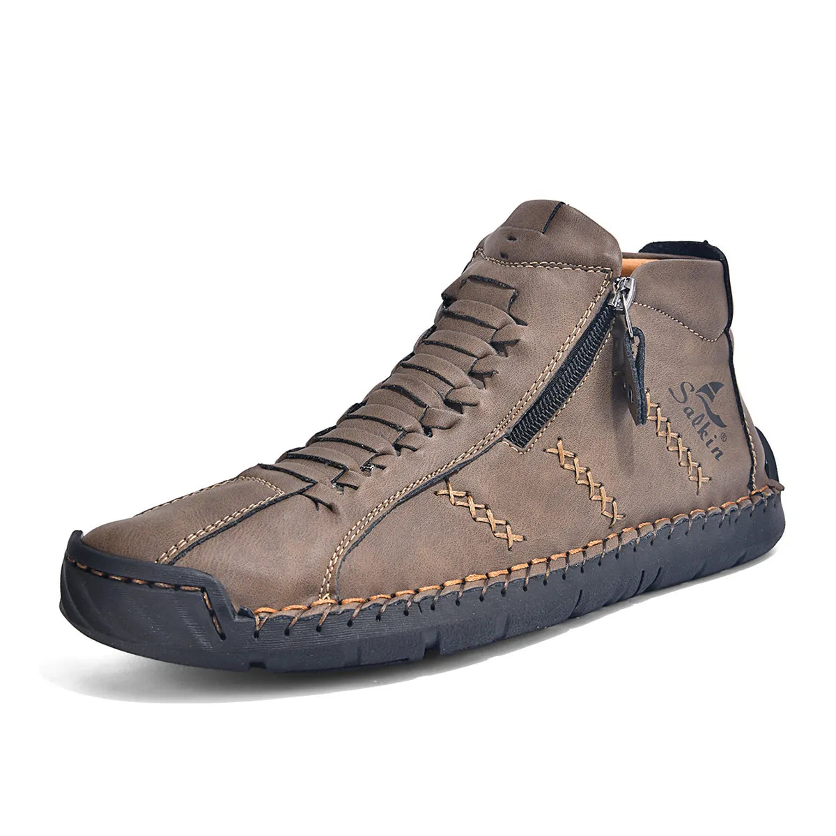 DriftSet - Hand-Zip Low-Top Work Boots (Men's)
