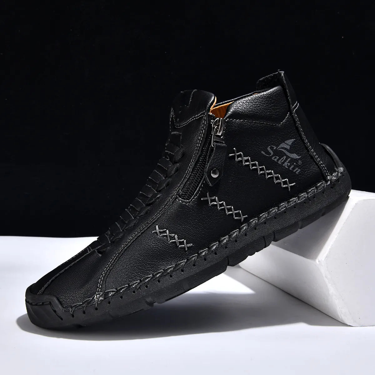 DriftSet - Hand-Zip Low-Top Work Boots (Men's)