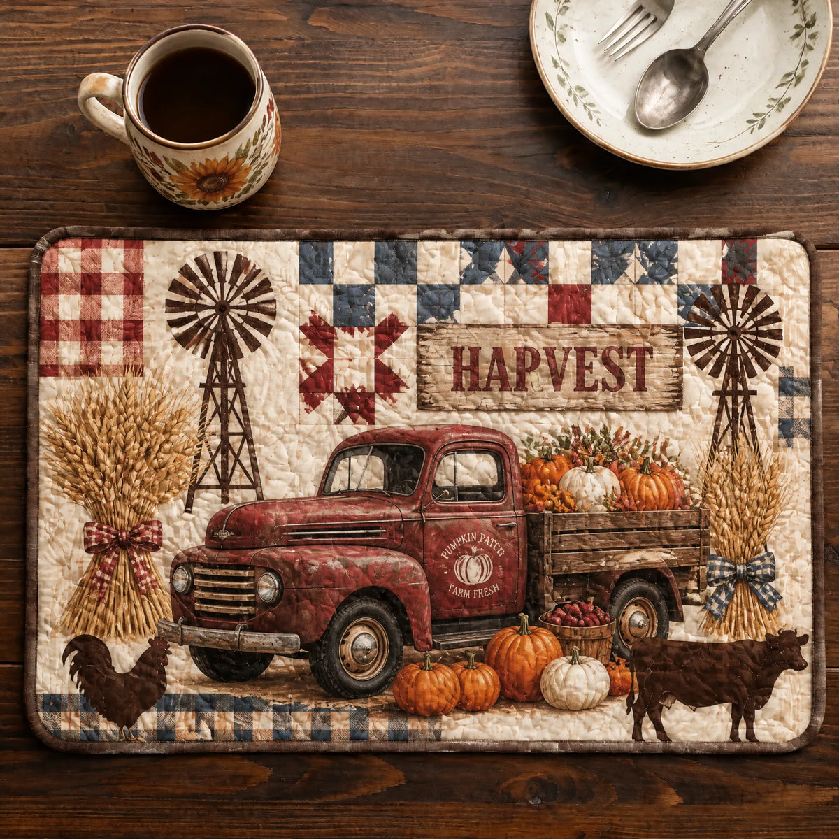 Happy Holidays Placemat