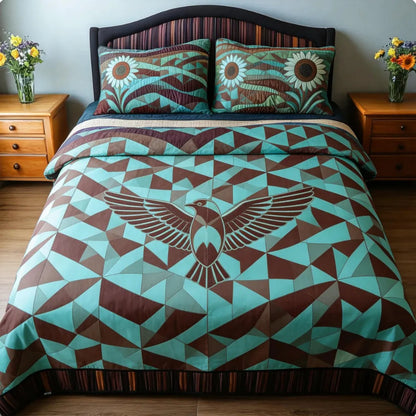 Ethic Eagle Spirit 3-Piece Duvet Cover Set