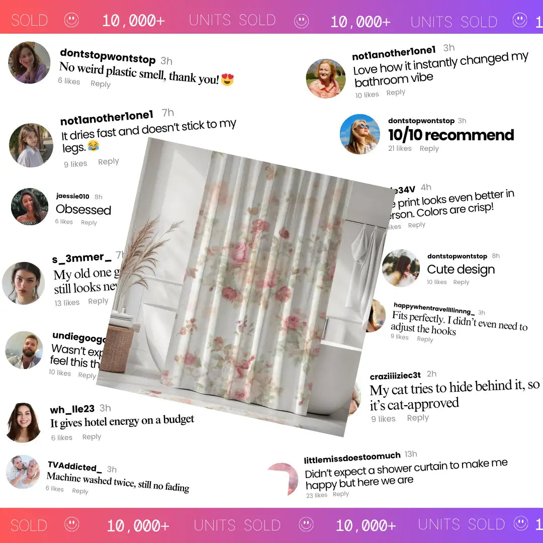 Luxe Fabric Shower Curtain