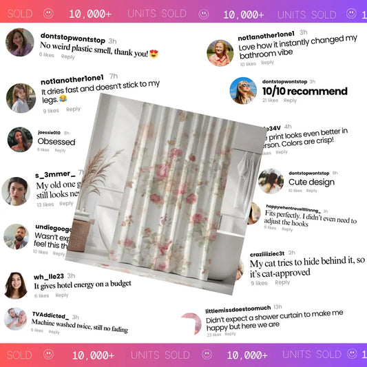 Luxe Fabric Shower Curtain