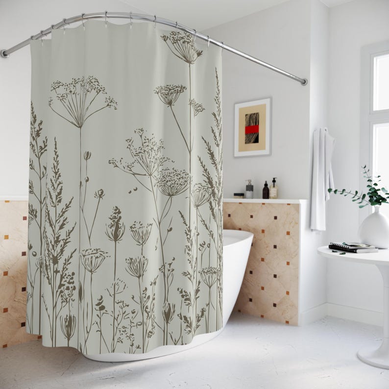 Luxe Fabric Shower Curtain