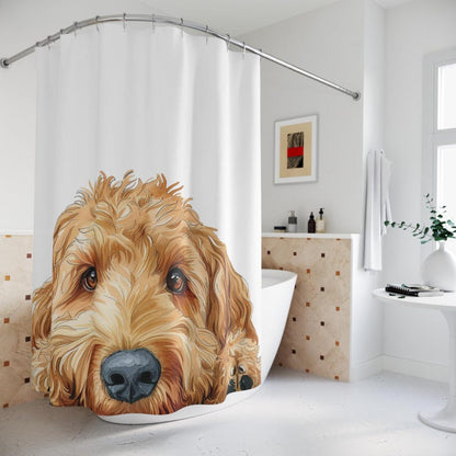 Luxe Fabric Shower Curtain