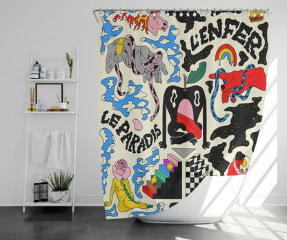 Luxe Fabric Shower Curtain