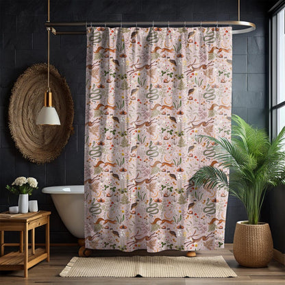 Luxe Fabric Shower Curtain