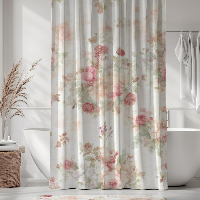 Luxe Fabric Shower Curtain
