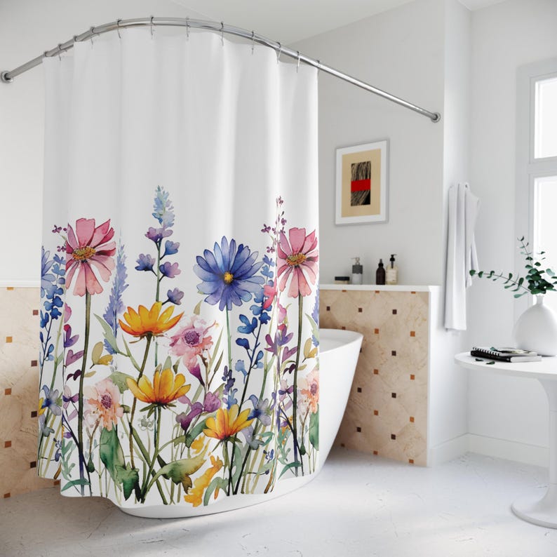 Luxe Fabric Shower Curtain