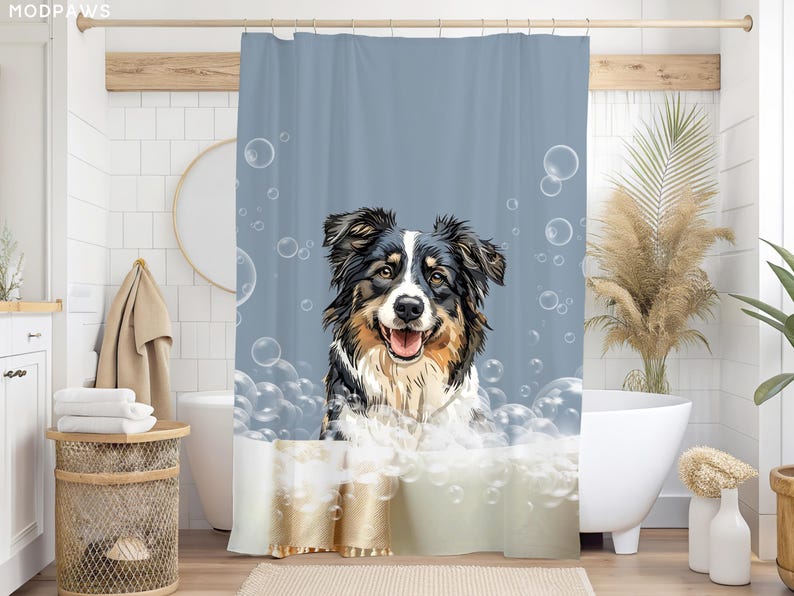 Luxe Fabric Shower Curtain