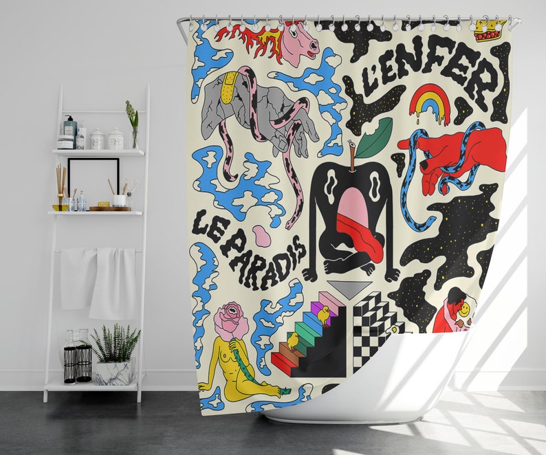 Luxe Fabric Shower Curtain