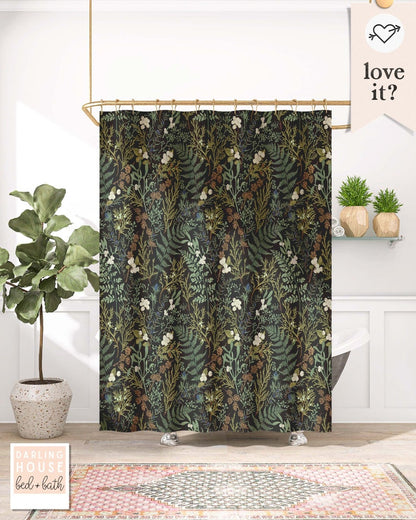 Luxe Fabric Shower Curtain