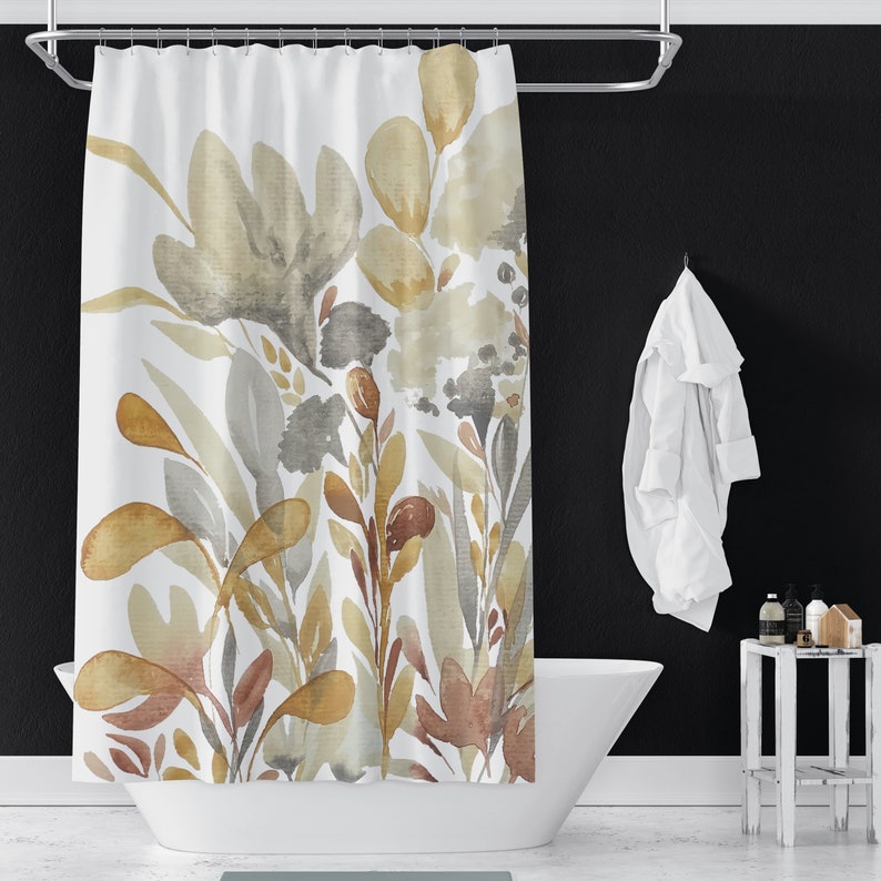 Luxe Fabric Shower Curtain