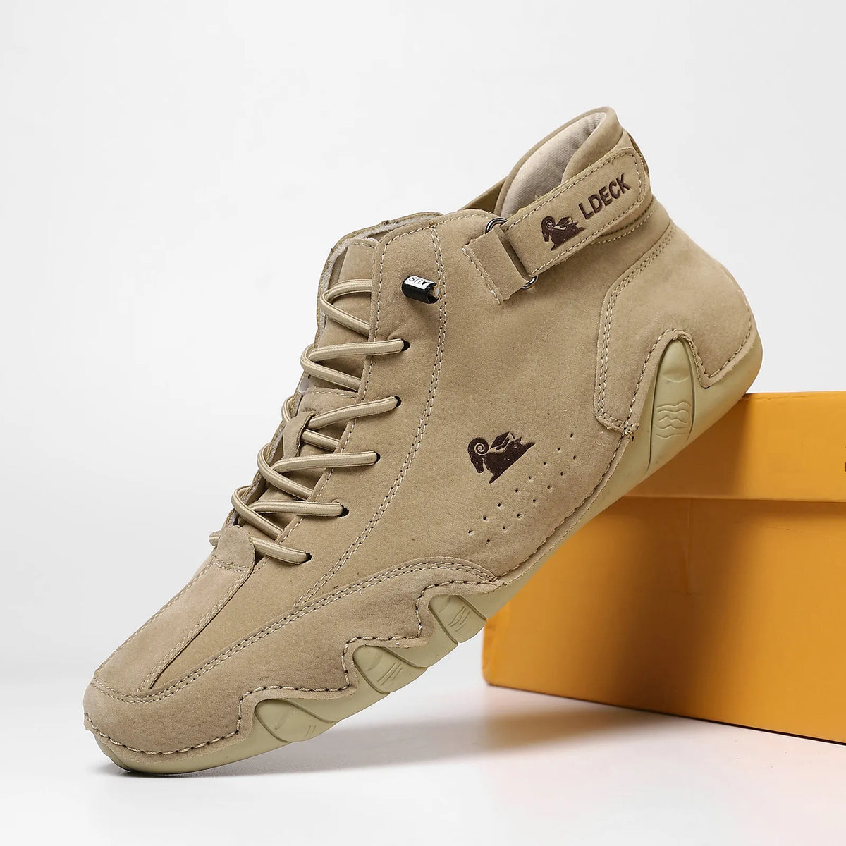 OctoTread — Men's Wavy-Sole Casual Martin Boots
