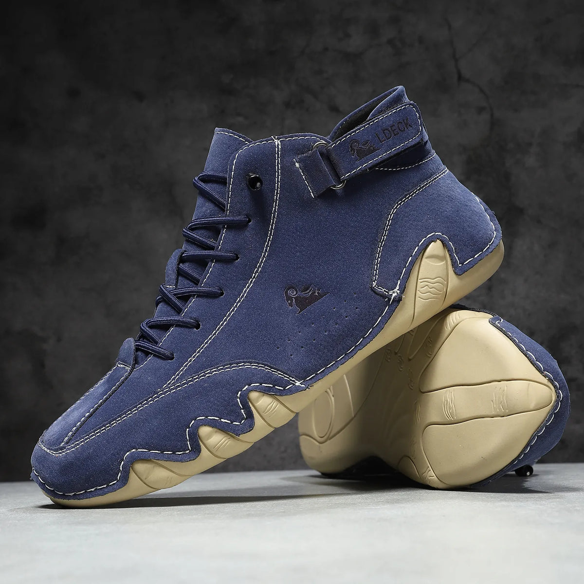 OctoTread — Men's Wavy-Sole Casual Martin Boots