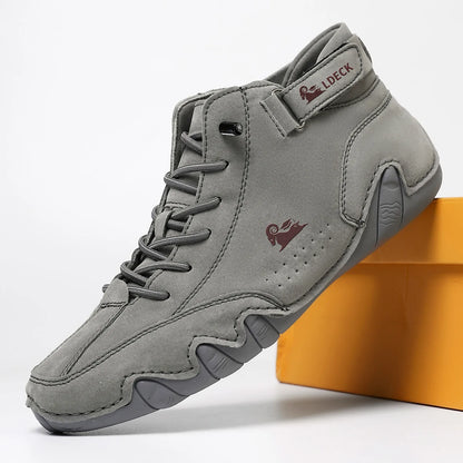 OctoTread — Men's Wavy-Sole Casual Martin Boots
