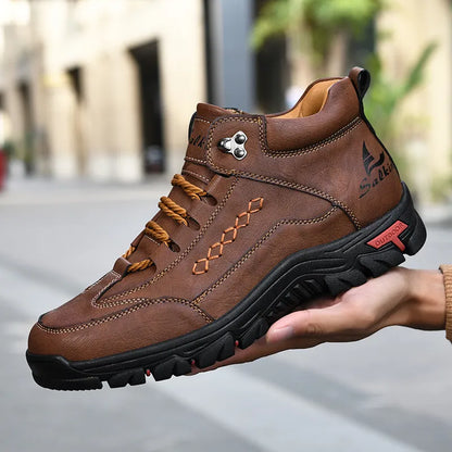 TerraGrip - Men's Outdoor Anti-Slip Lace-Up Martin Boots