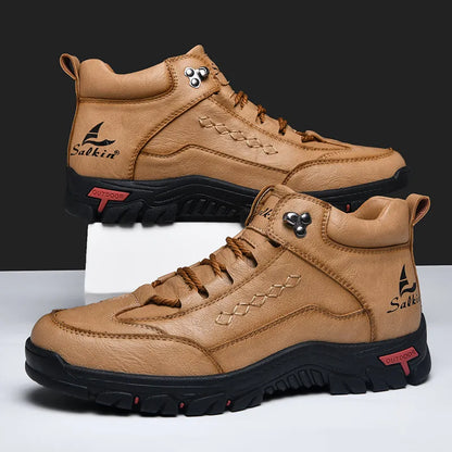 TerraGrip - Men's Outdoor Anti-Slip Lace-Up Martin Boots
