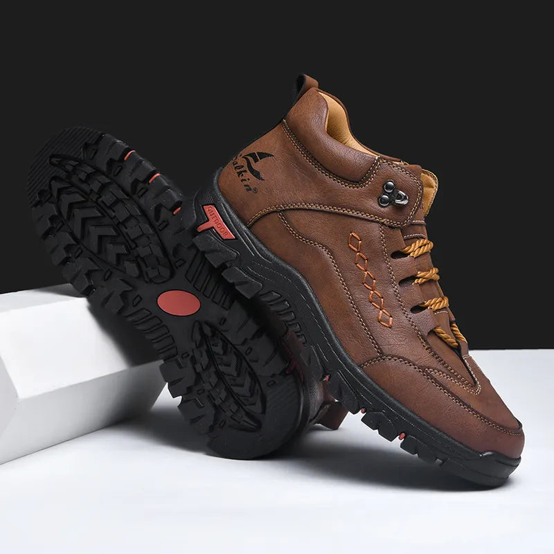 TerraGrip - Men's Outdoor Anti-Slip Lace-Up Martin Boots