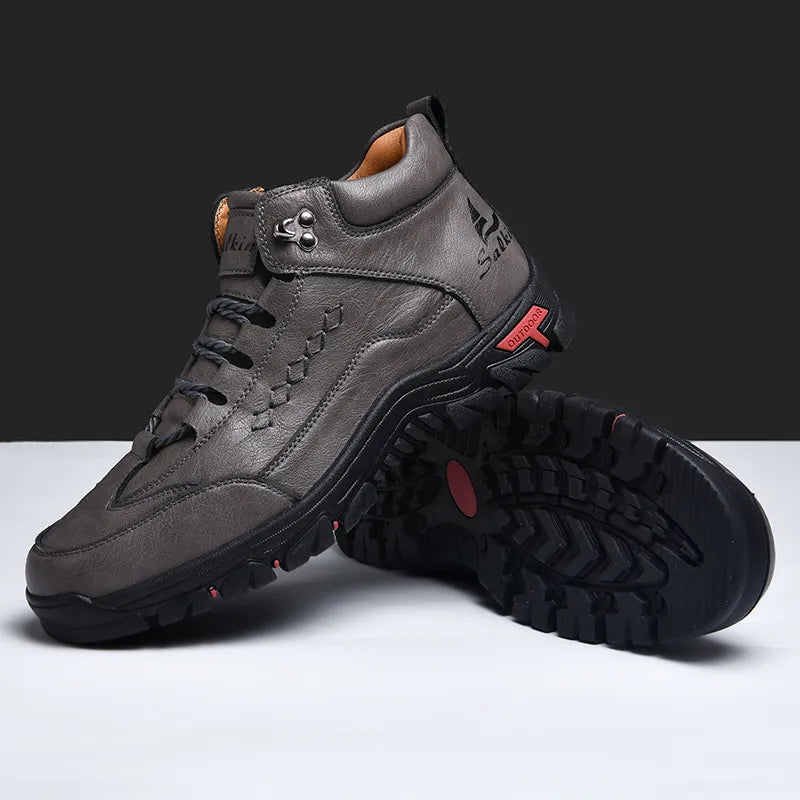 TerraGrip - Men's Outdoor Anti-Slip Lace-Up Martin Boots