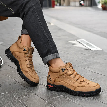 TerraGrip - Men's Outdoor Anti-Slip Lace-Up Martin Boots