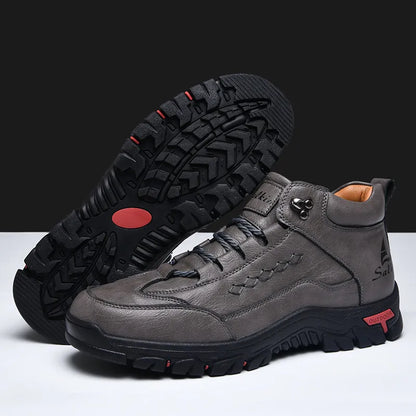 TerraGrip - Men's Outdoor Anti-Slip Lace-Up Martin Boots