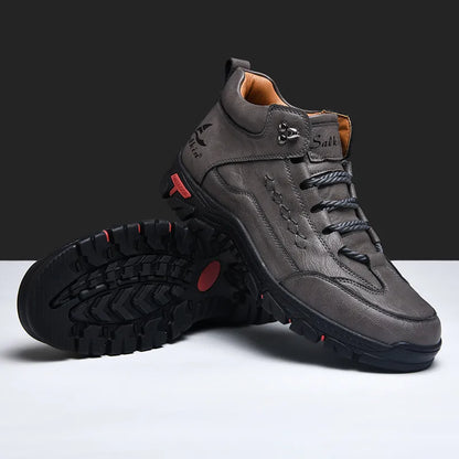 TerraGrip - Men's Outdoor Anti-Slip Lace-Up Martin Boots