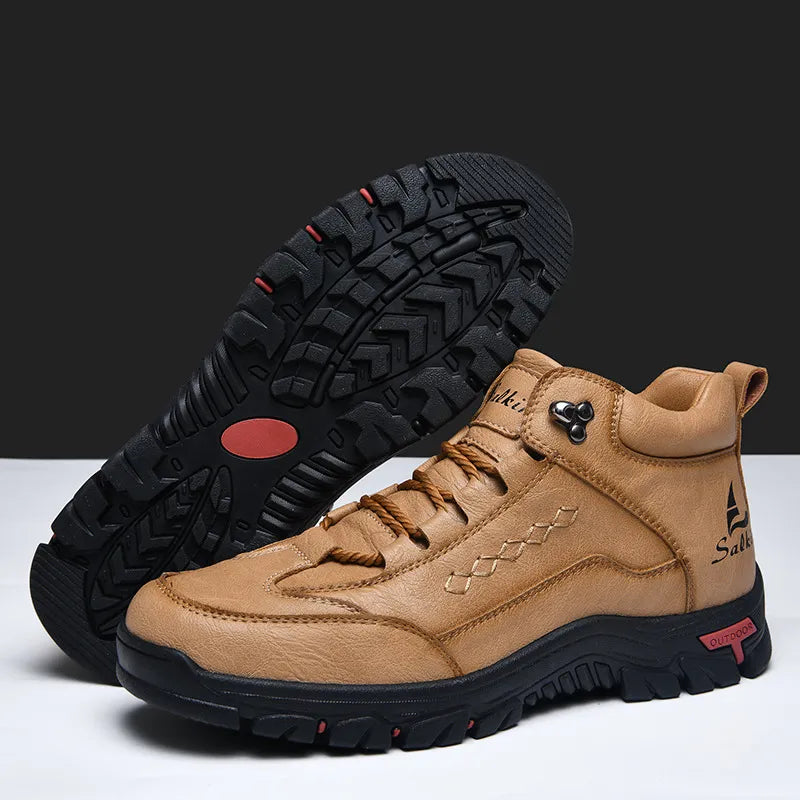 TerraGrip - Men's Outdoor Anti-Slip Lace-Up Martin Boots
