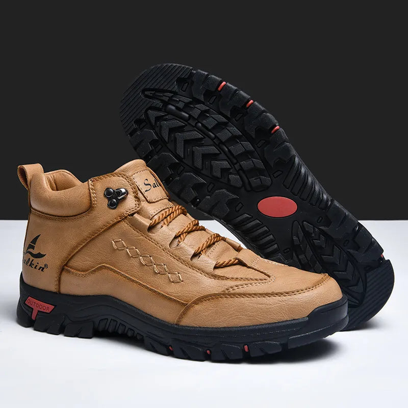 TerraGrip - Men's Outdoor Anti-Slip Lace-Up Martin Boots