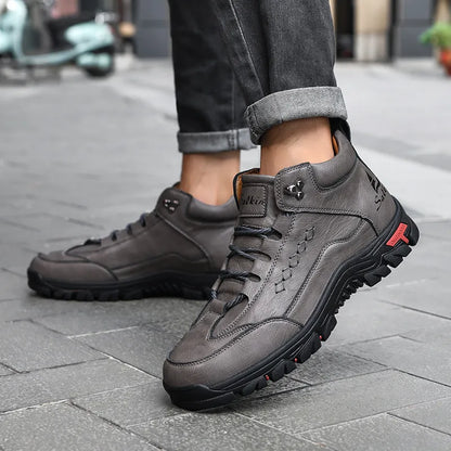 TerraGrip - Men's Outdoor Anti-Slip Lace-Up Martin Boots