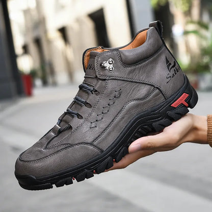 TerraGrip - Men's Outdoor Anti-Slip Lace-Up Martin Boots