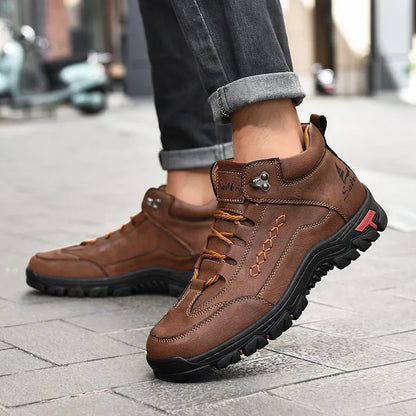 TerraGrip - Men's Outdoor Anti-Slip Lace-Up Martin Boots