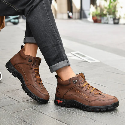 TerraGrip - Men's Outdoor Anti-Slip Lace-Up Martin Boots
