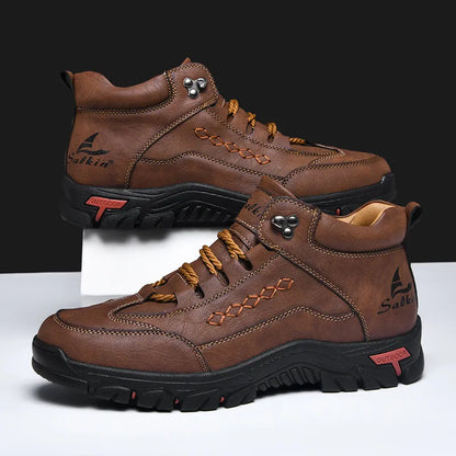 TerraGrip - Men's Outdoor Anti-Slip Lace-Up Martin Boots