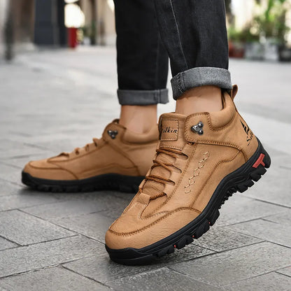 TerraGrip - Men's Outdoor Anti-Slip Lace-Up Martin Boots