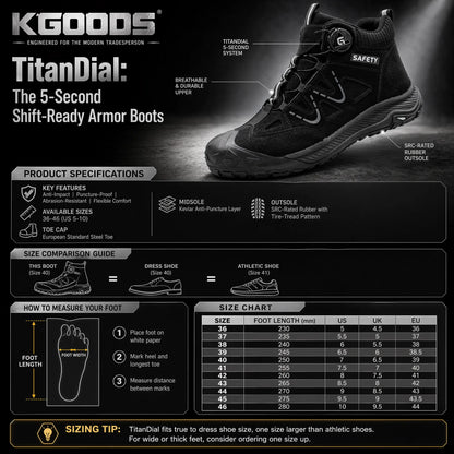 TitanDial: The 5-Second Shift-Ready Armor Boots