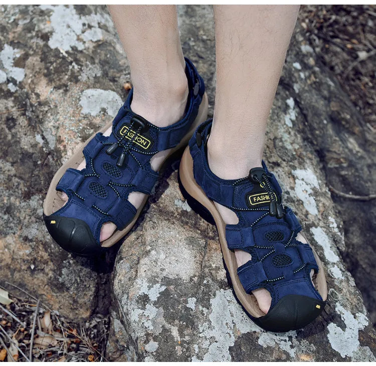 TrailGuard - Outdoor Anti-Slip Closed-Toe Sandals (Men's)