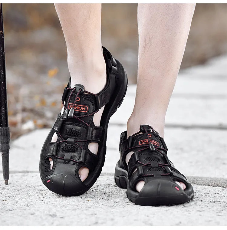 TrailGuard - Outdoor Anti-Slip Closed-Toe Sandals (Men's)