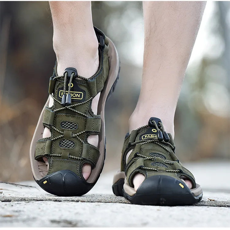 TrailGuard - Outdoor Anti-Slip Closed-Toe Sandals (Men's)